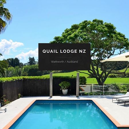 Quail Lodge Nz Snells Beach Exteriör bild