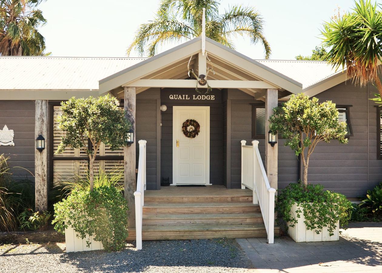 Quail Lodge Nz Snells Beach Exteriör bild